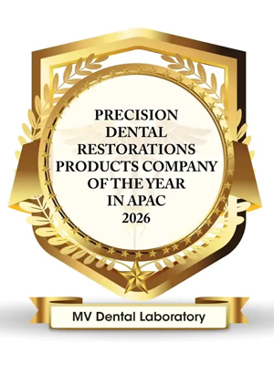 Precision Dental Restorations Products Company of the Year in APAC 2026
